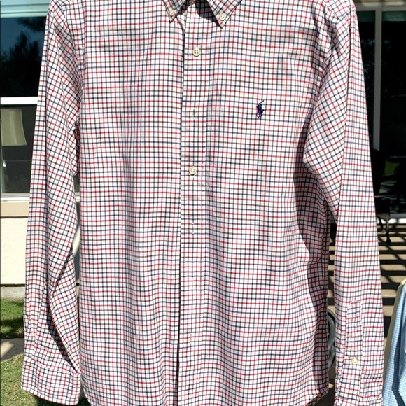 MEN’S RALPH LAUREN “POLO” LONG SLEEVE, BUTTON DOWN - Picture 8 of 16